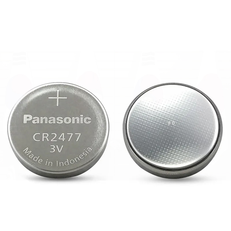 CR2477 battery front and back